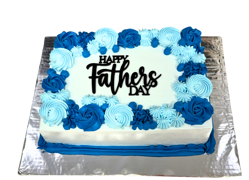 Happy Fathers Blue