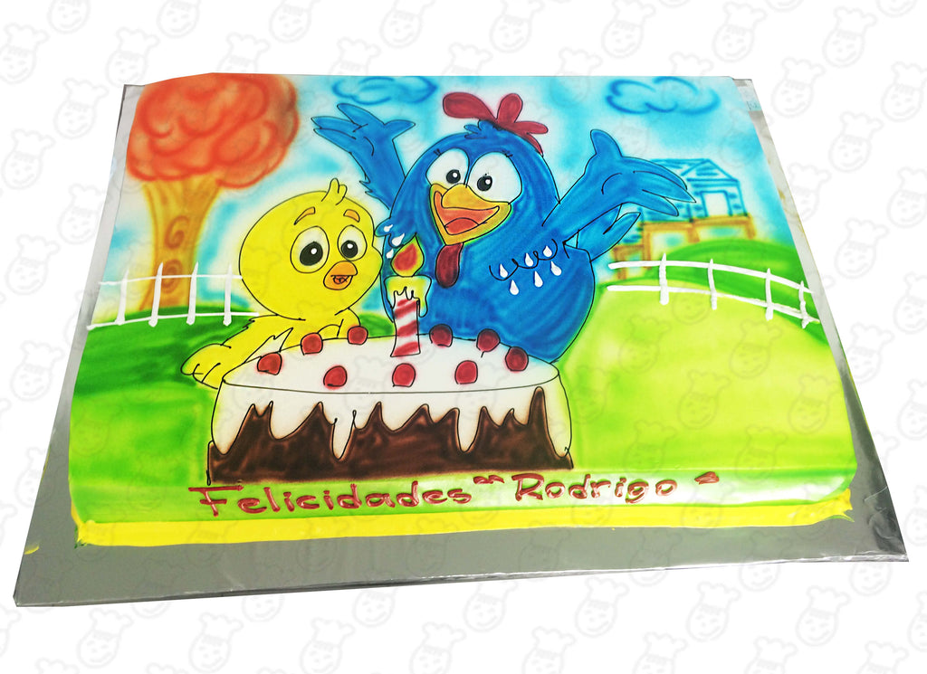 Gallina Pintadita Pastel