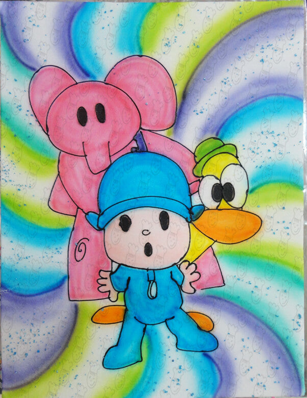 Pocoyo Colores